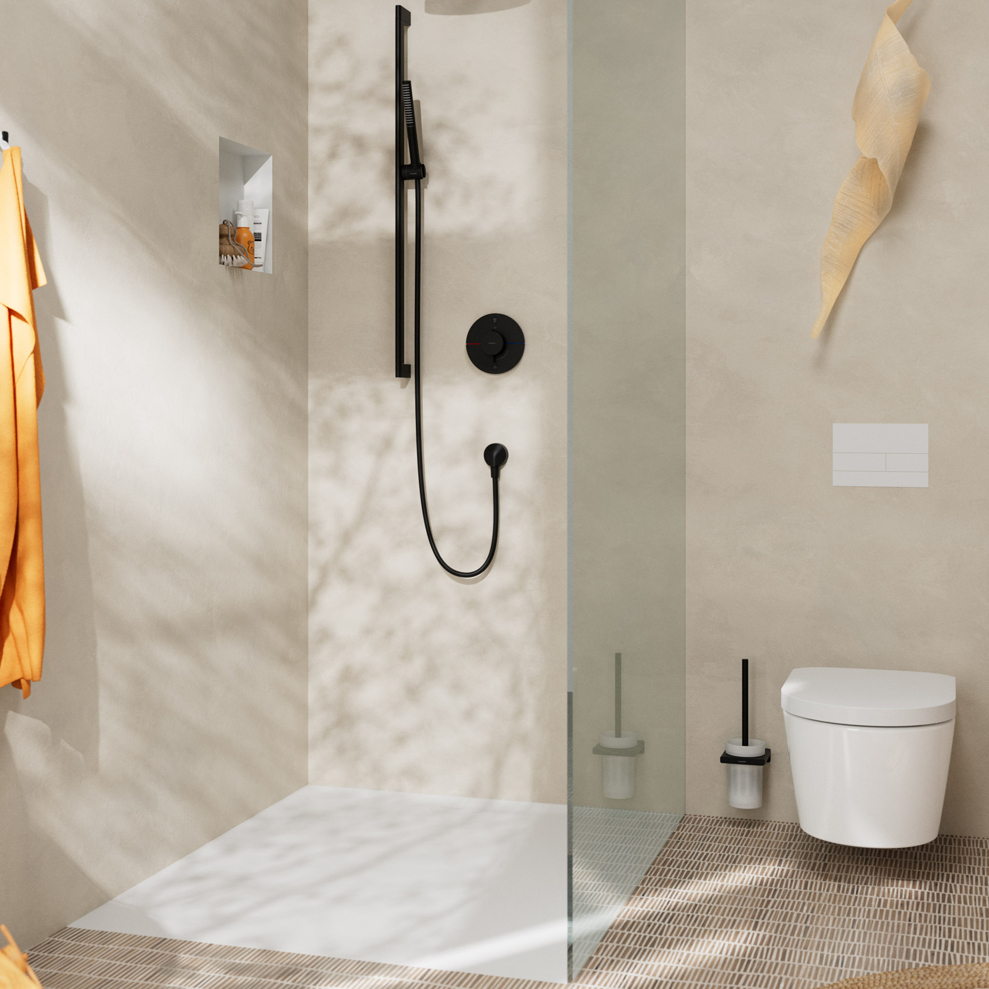 WC-borste Hansgrohe AddStoris