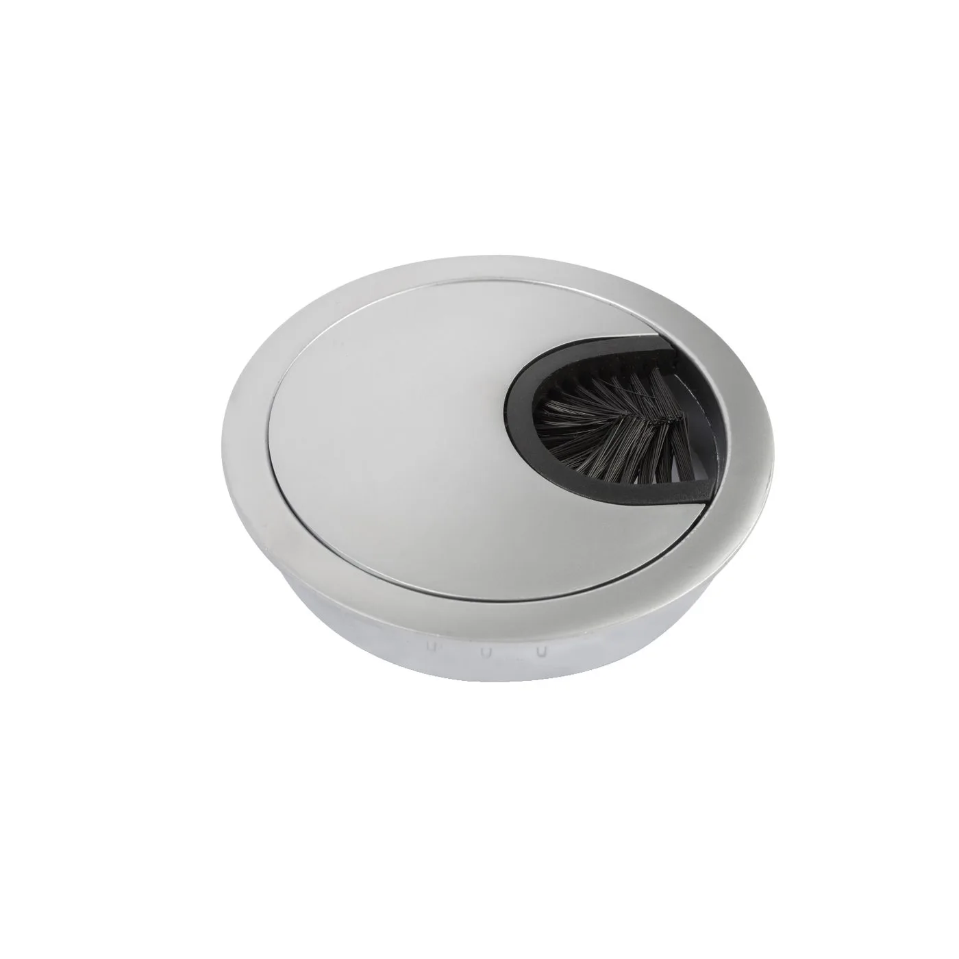 Bordsgenomföring Schneider Electric Unica System+ Aluminium 60 mm