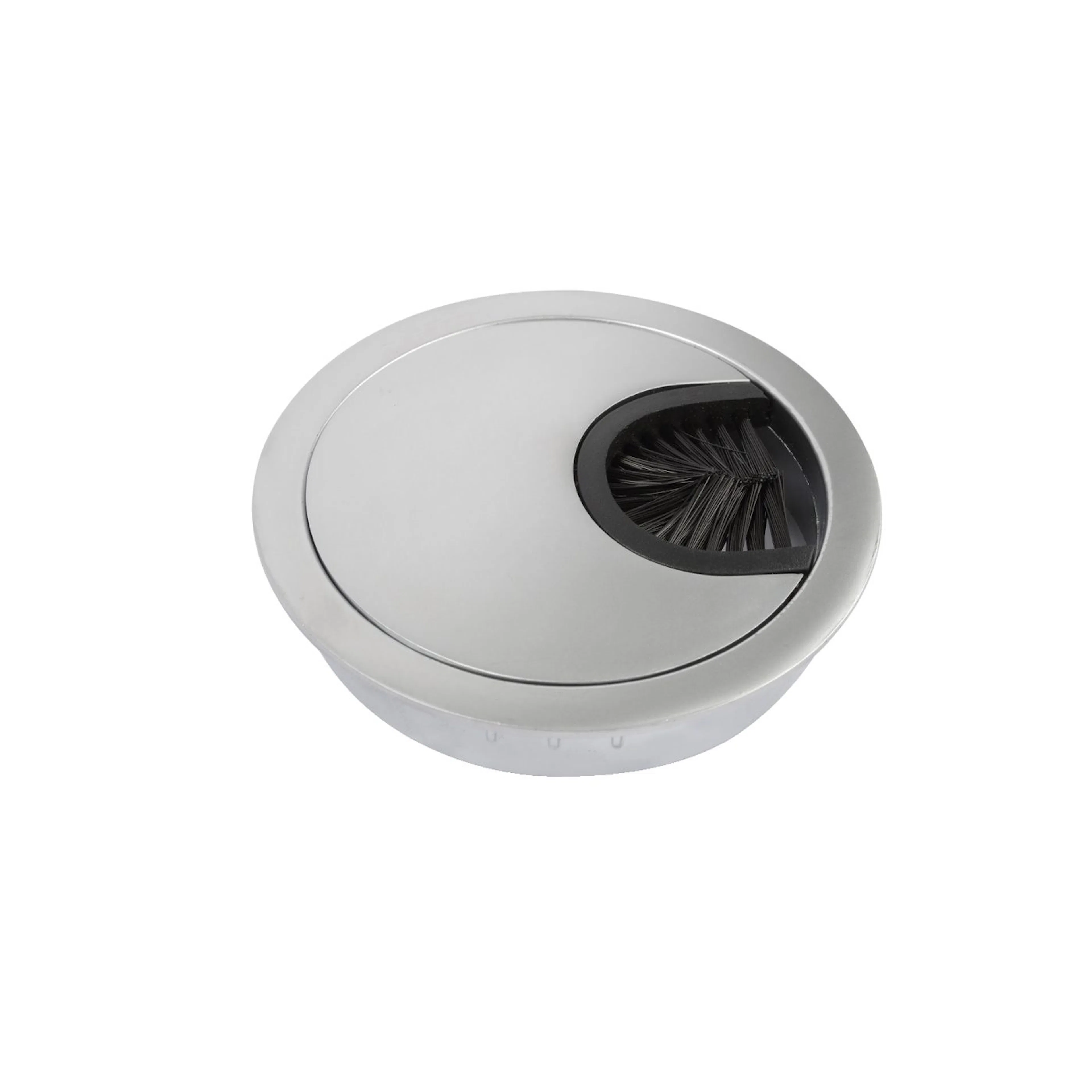 Bordsgenomföring Schneider Electric Unica System+ Aluminium 60 mm