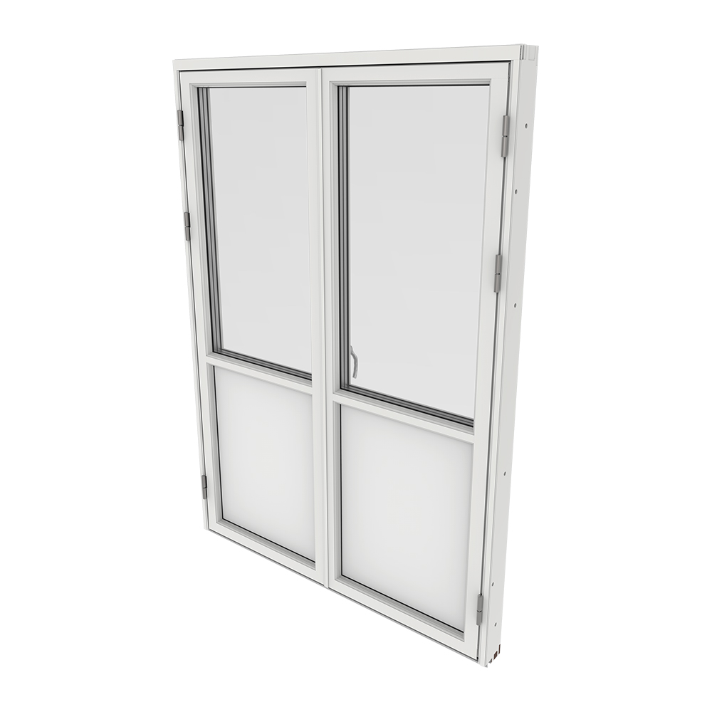 Parfönsterdörr Outline 3-Glas Aluminium