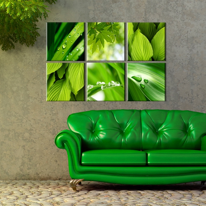 Tavla Arkiio Fresh Green Leaves