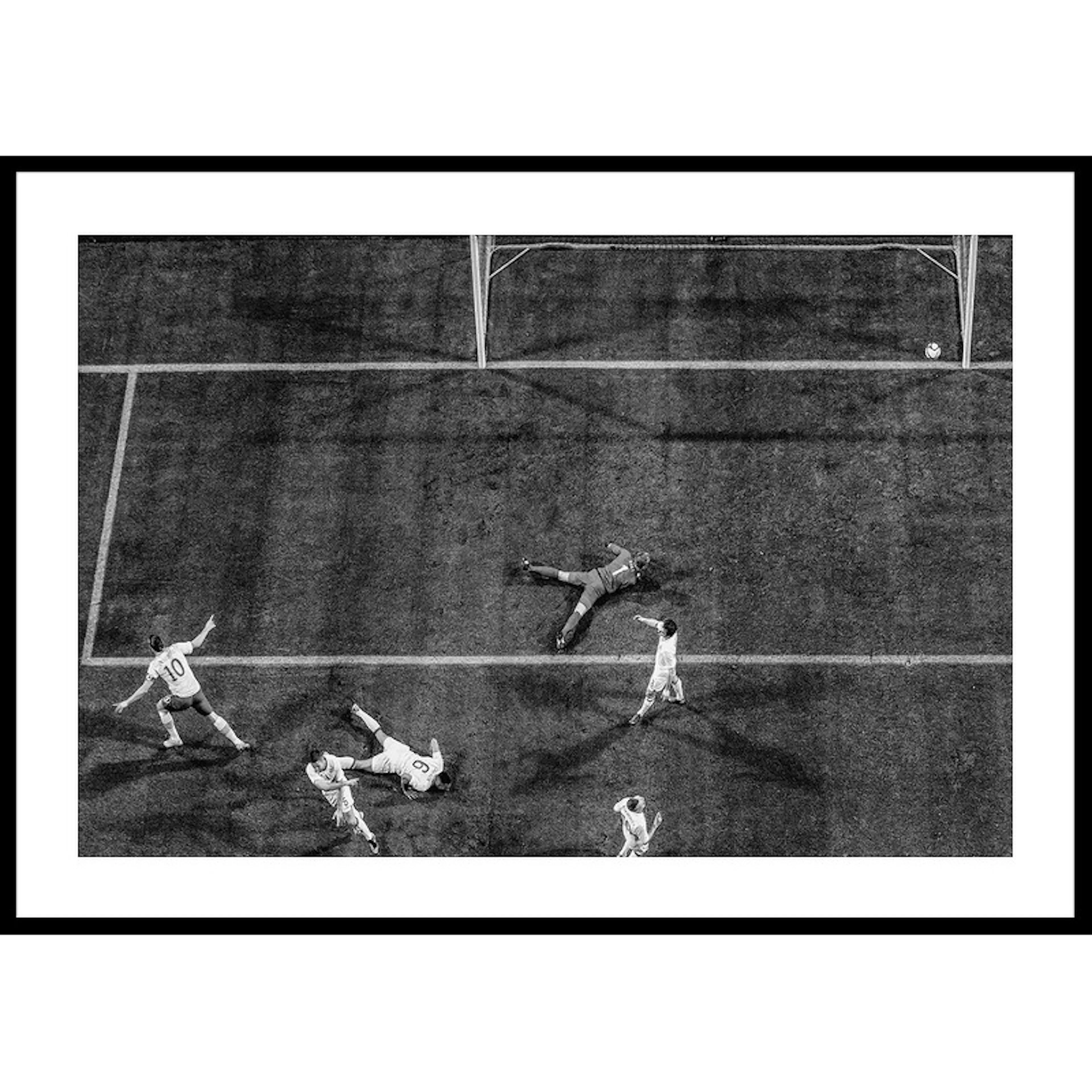 Zlatan Ibrahimovic Friends Arena 2012 B&W 30x40 30x40 cm
