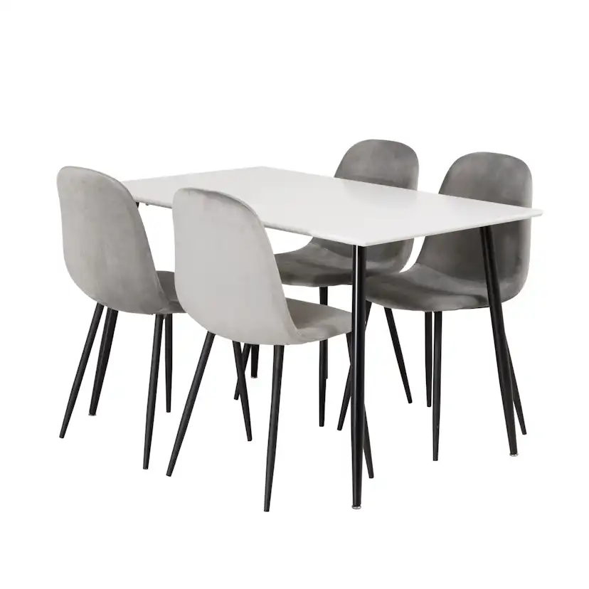 Matgrupp Venture Home Pobbie med 4 Stolar
