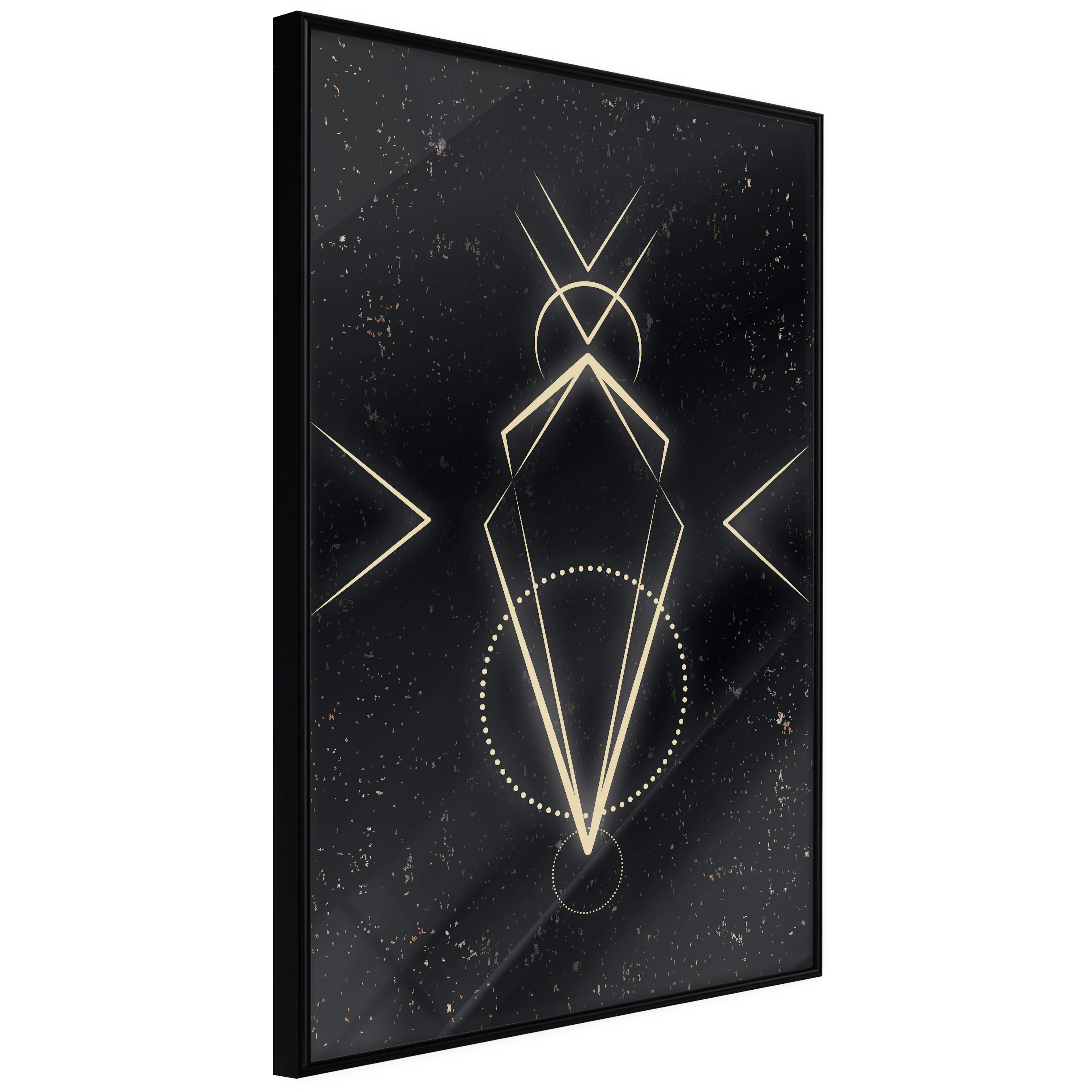 Affisch - Metaphysical Symbol [Poster] 40x60 Svart ram, 40x60 cm