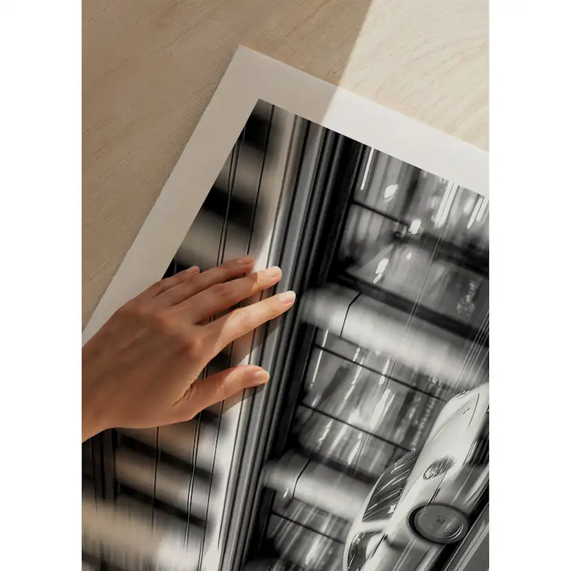 Poster Gallerix Porsche 911 In Motion B&W