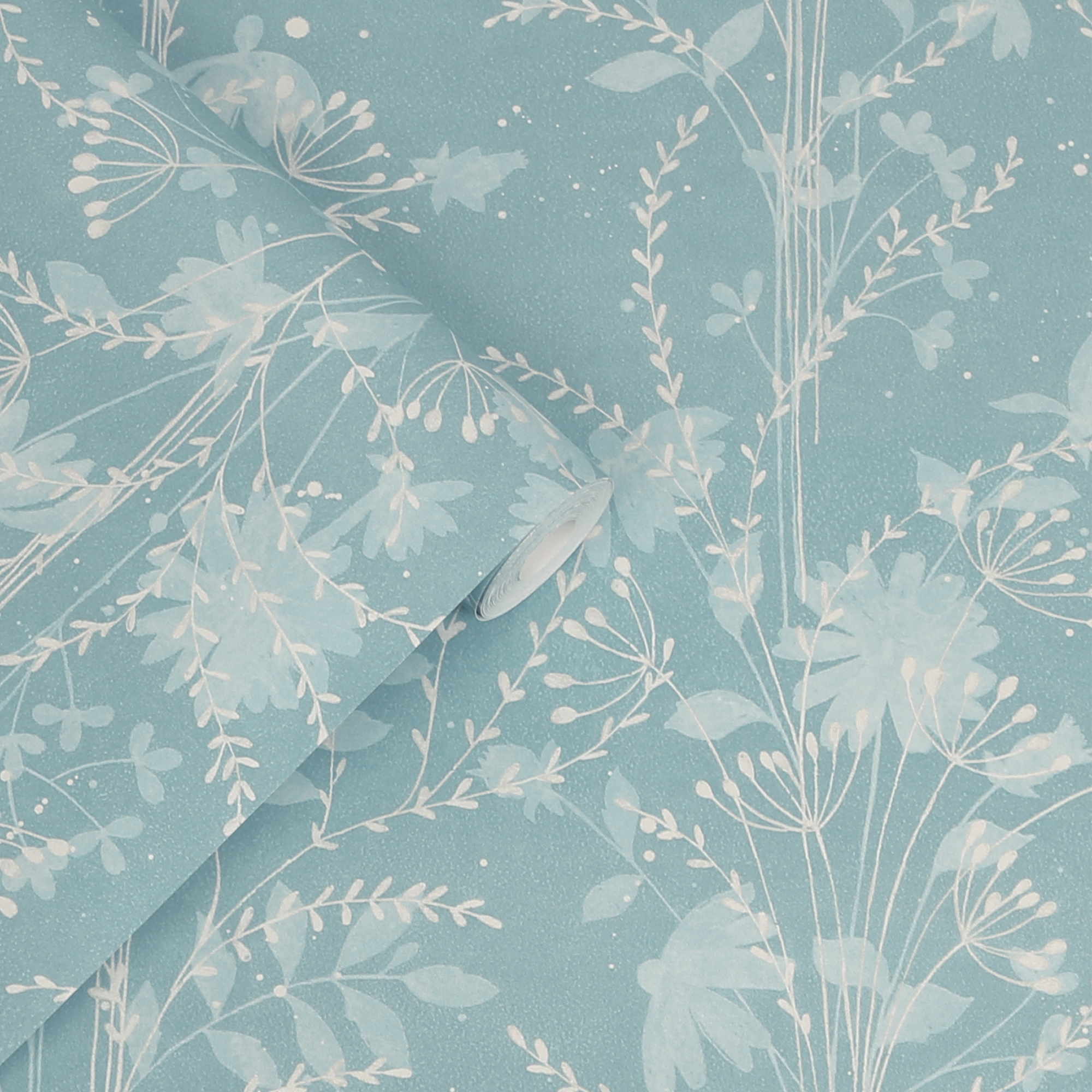 Tapet Laura Ashley Fennelton Pale Newport Blå 121079