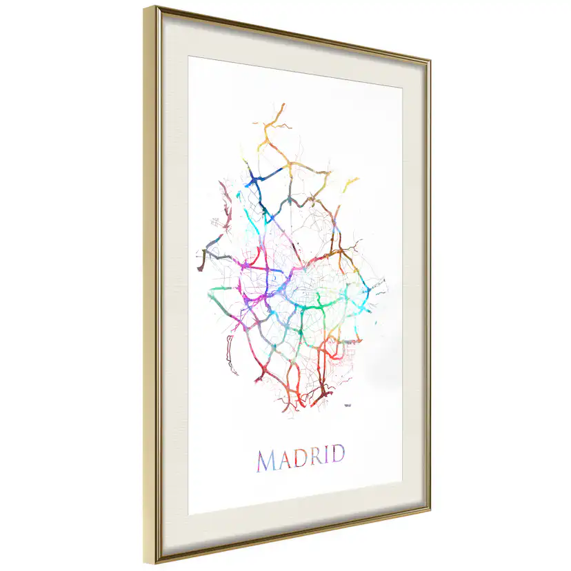 Poster Artgeist Affisch Madrid