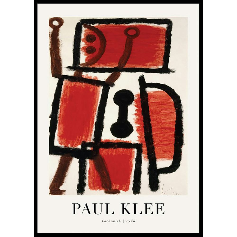 Poster Gallerix Locksmith 1940 By Paul Klee