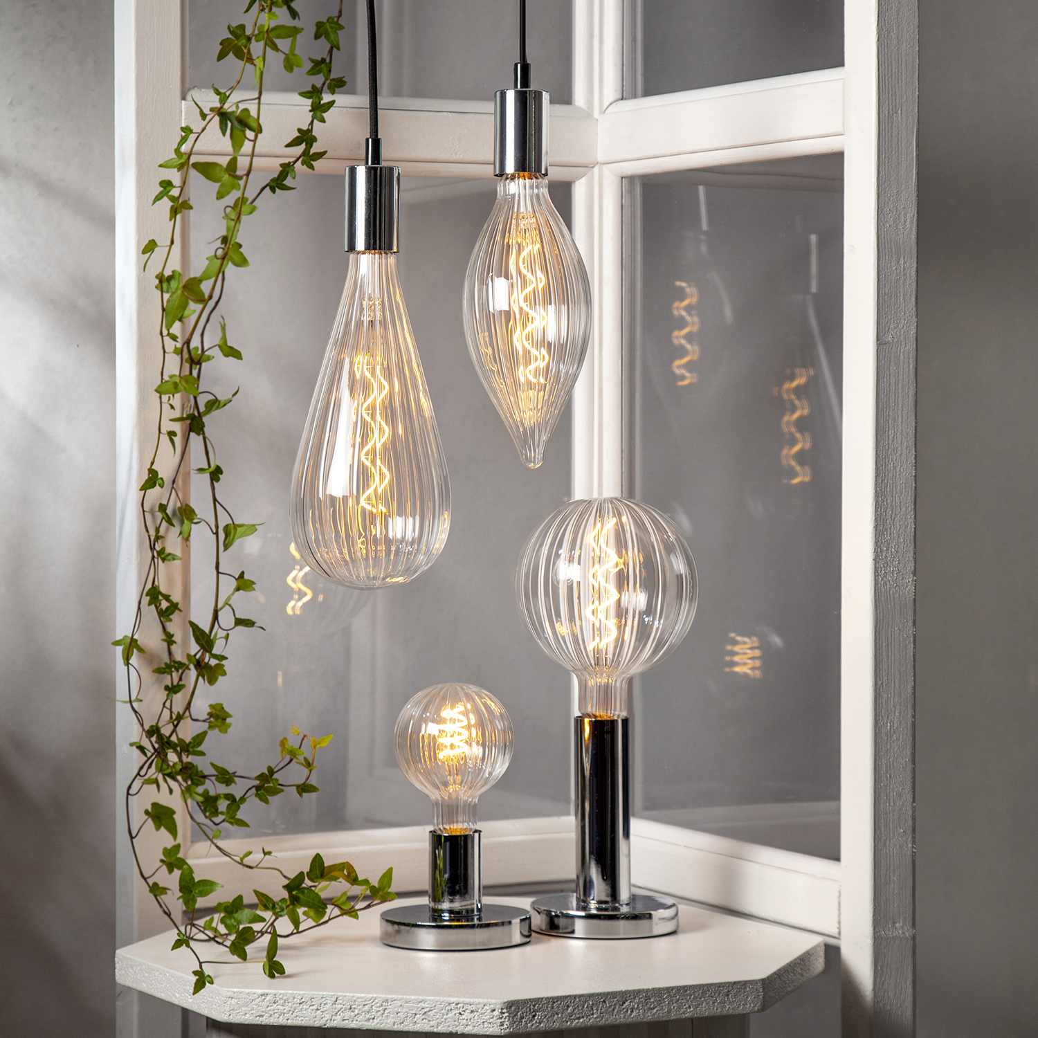 LED-lampa Star Trading Decoled Line E27 C100