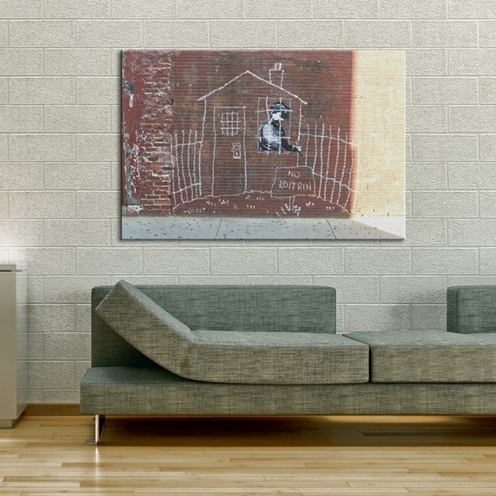 Tavla Arkiio Grounded Banksy 60x40