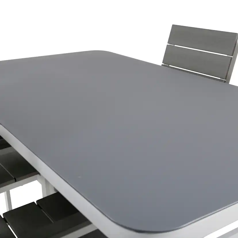 Matgrupp Venture Home Virya Matgrupp Utomhus 160cm med 4 Levels Stapelbara Matstolar