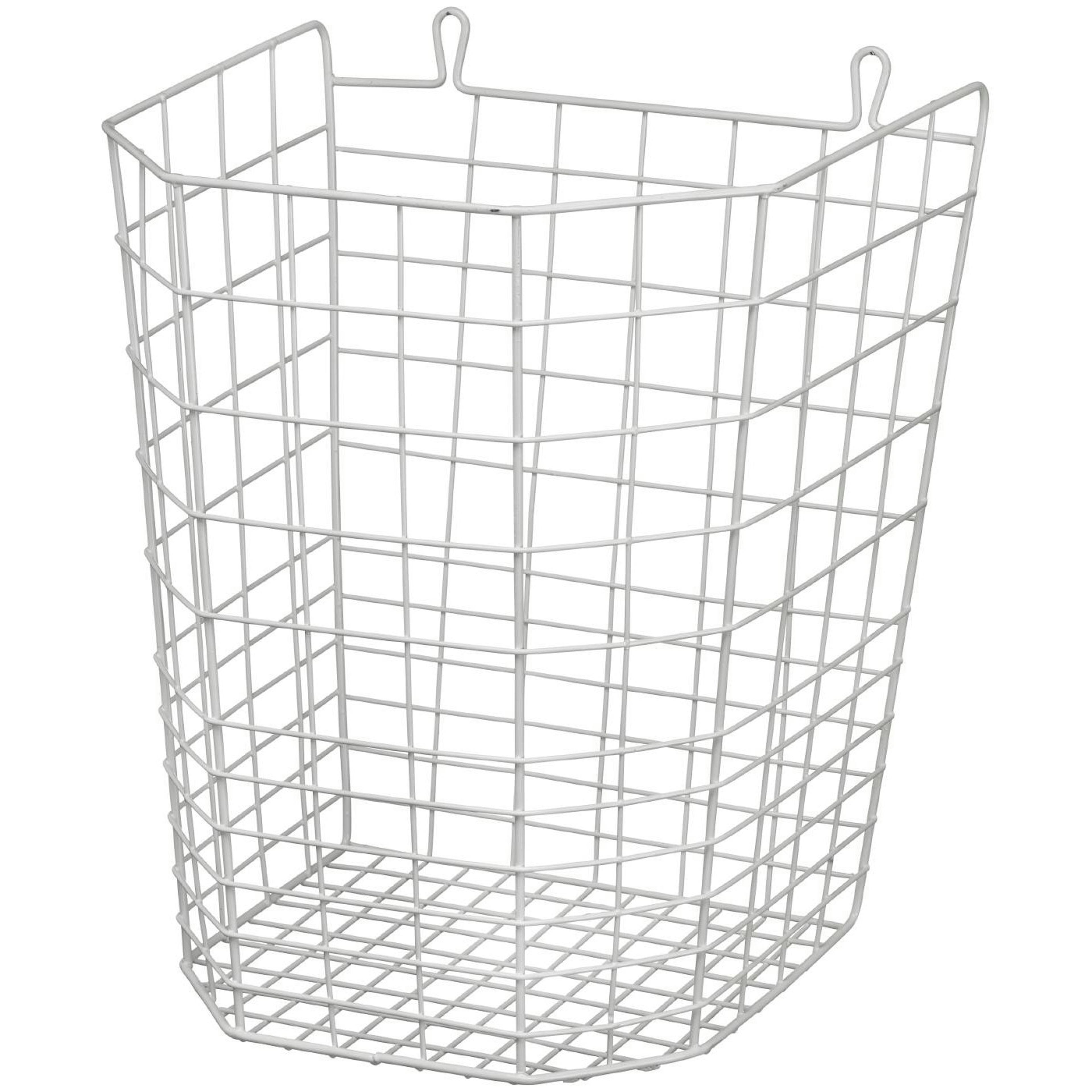 Papperskorg Millers Tråd Vit