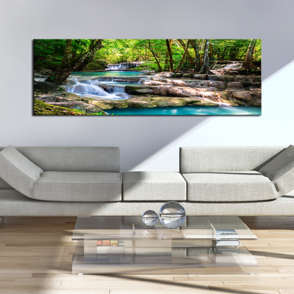 Tavla Arkiio Nature Forest Waterfall