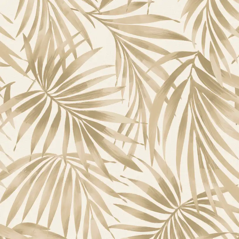 Tapet WOW Elegant Leaves Sand