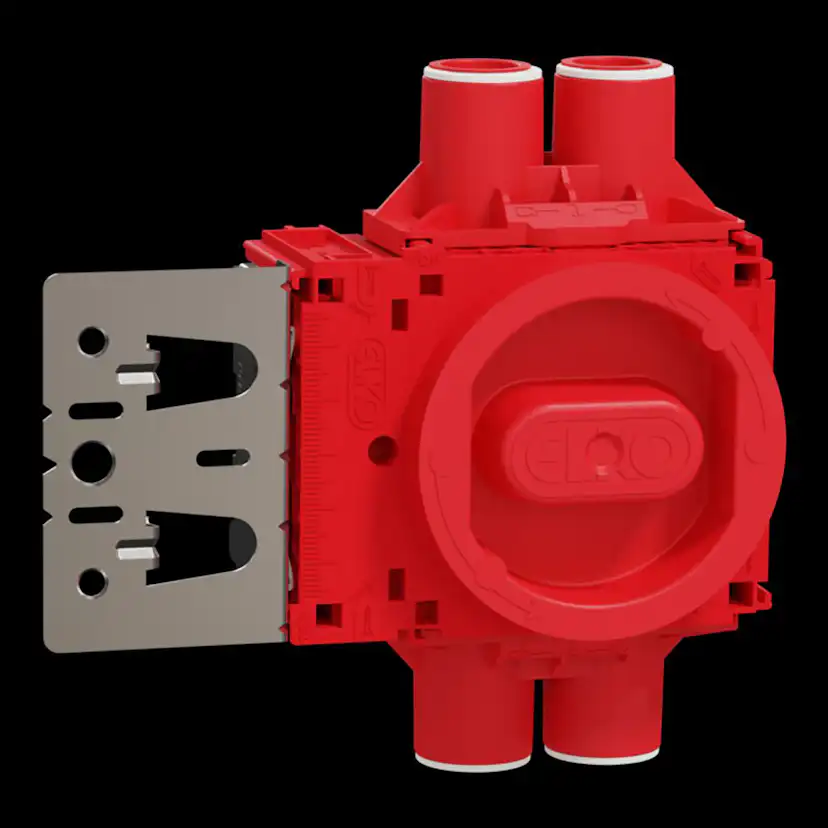 Apparatdosa Elko Flexi+ Infälld med Större Volym och Regelfäste