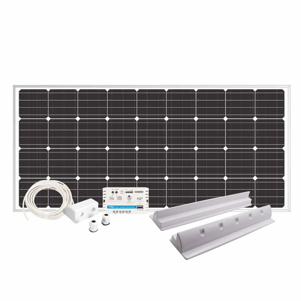 Solpanelspaket Sunwind 160 W Husvagn och Husbil Spoiler