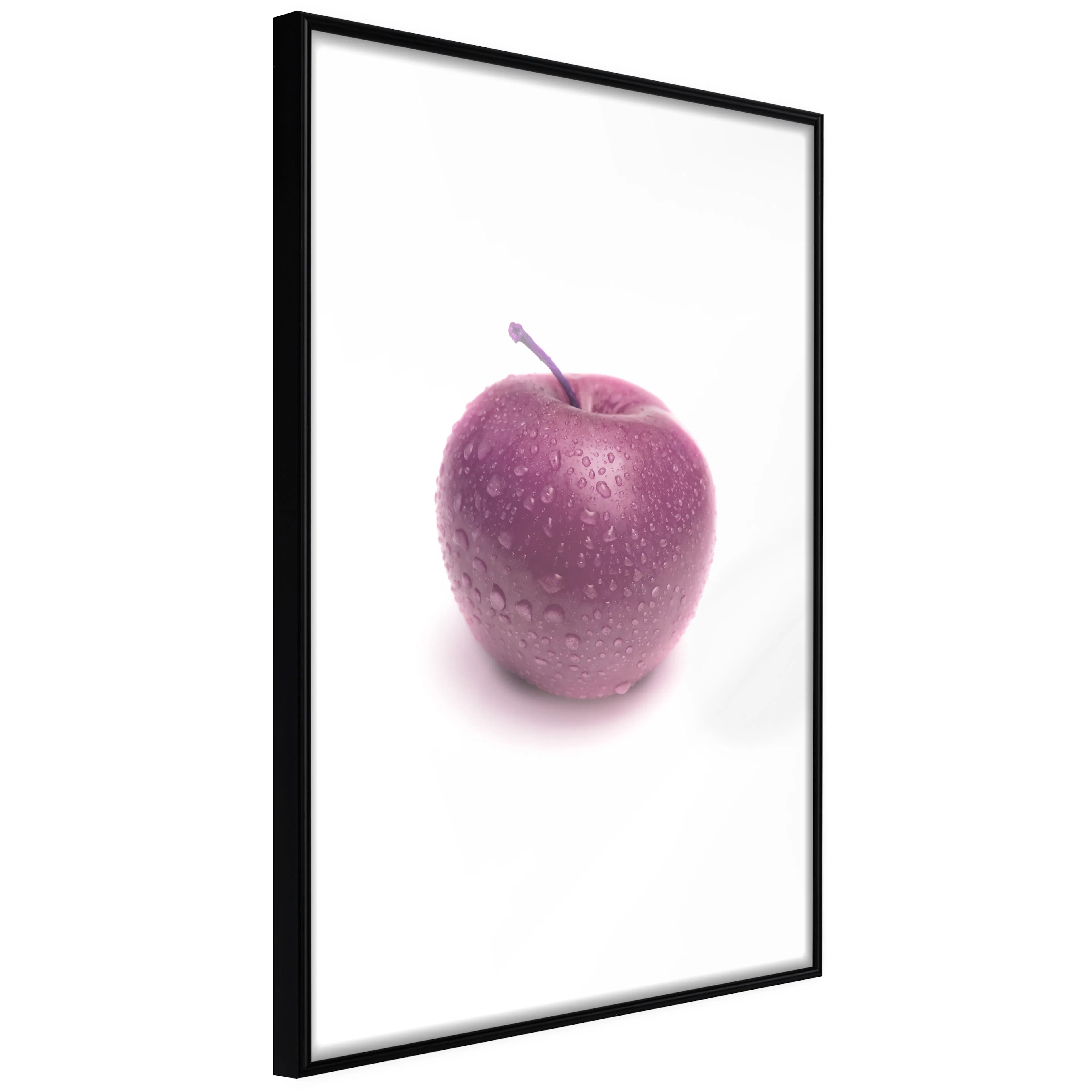 Affisch - Apple [Poster] 40x60 Svart ram, 40x60 cm