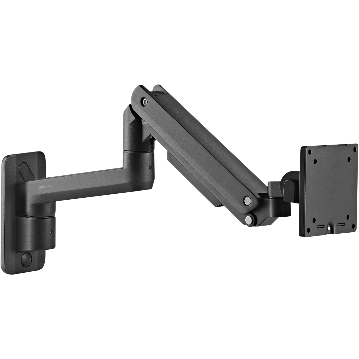 Monitorarm LogiLink Väggfäste 17-49 tum Gasfjäder 424mm Max 20kg