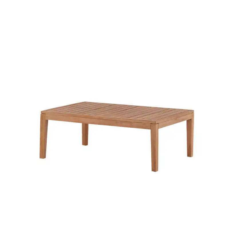 Soffbord Venture Home Amlan Natur Teak Fyrkantigt Vardagsrumsbord