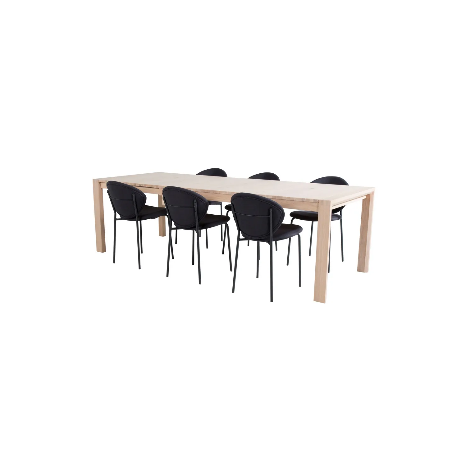 Matgrupp Venture Home Shy med 6 Valor Matstolar