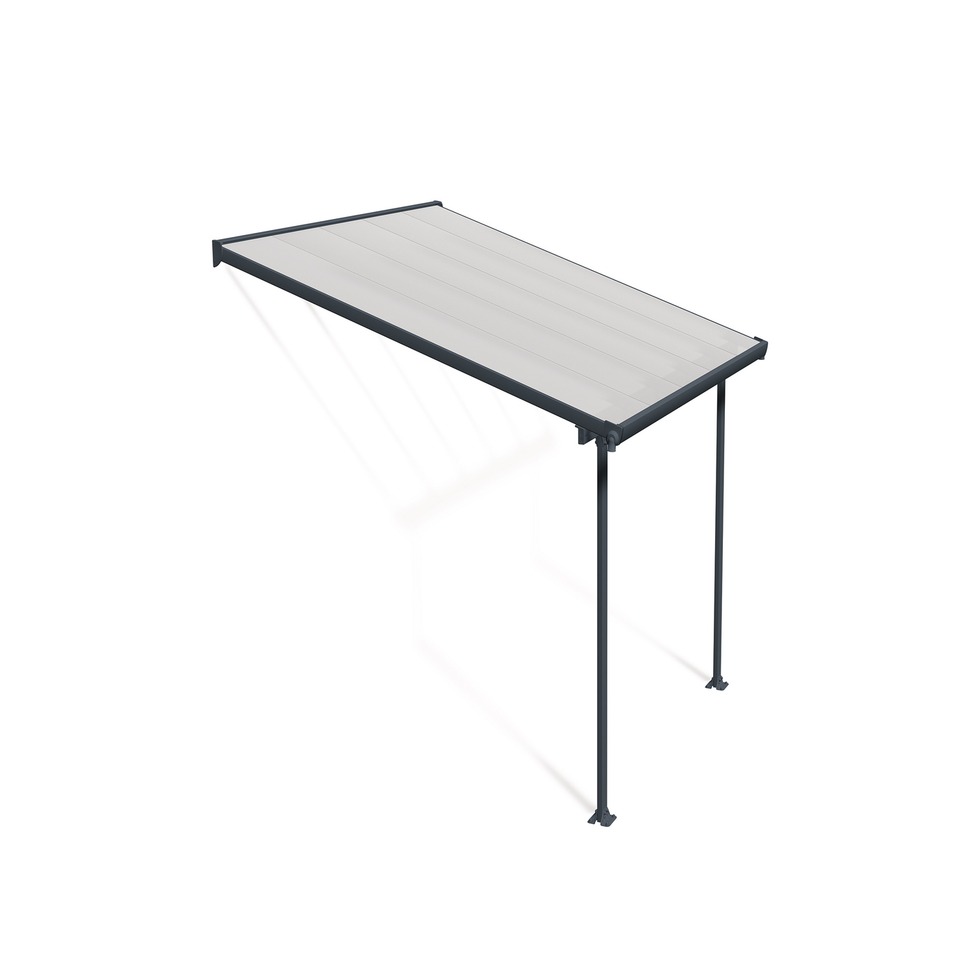 FERIA PATIO COVER 9,1 M2 - 3X3,05M GREY Grå 3X3,05 m