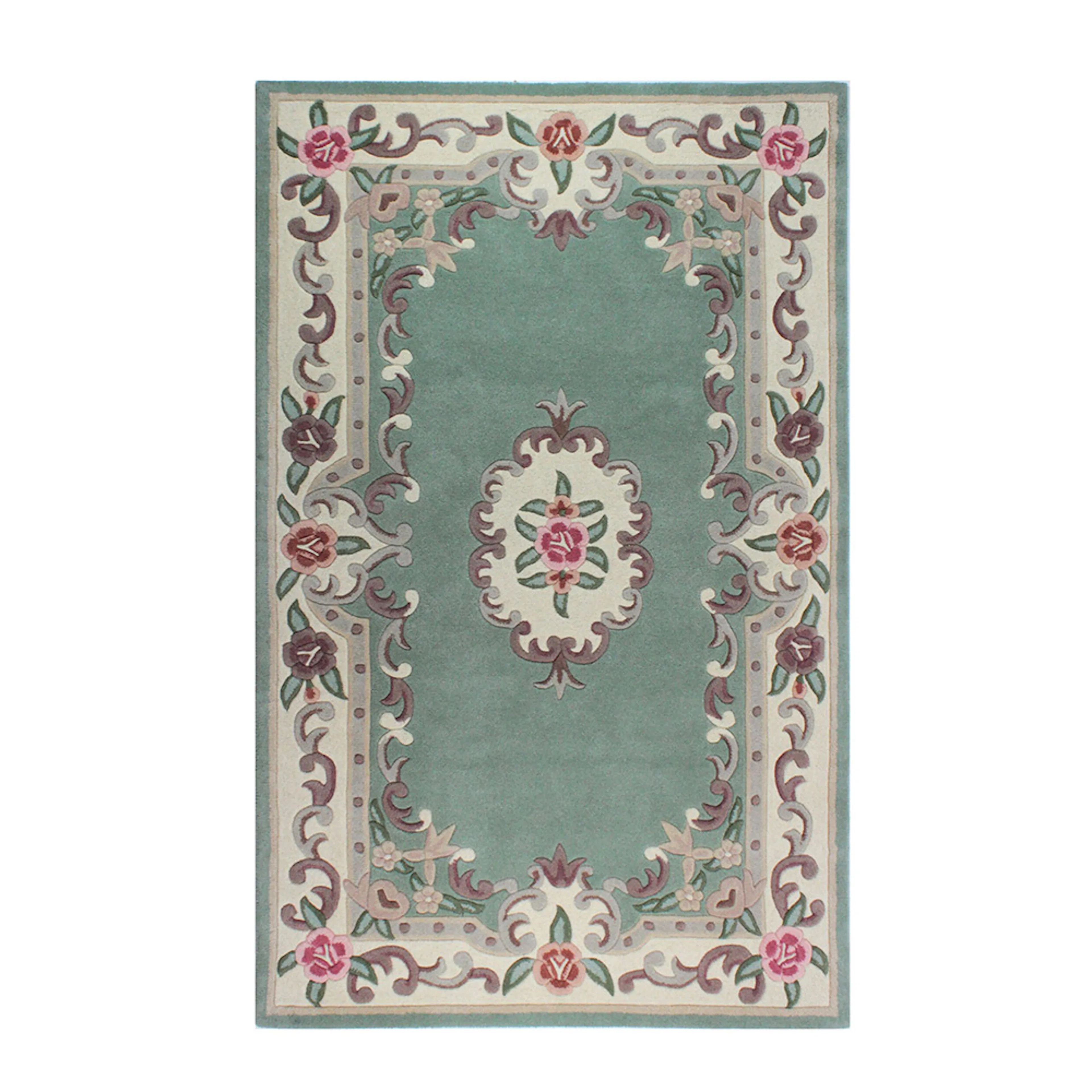 Ullmatta Flair Rugs Aubusson 120x180 Storlek: 120x180 cm, Färg: Grön