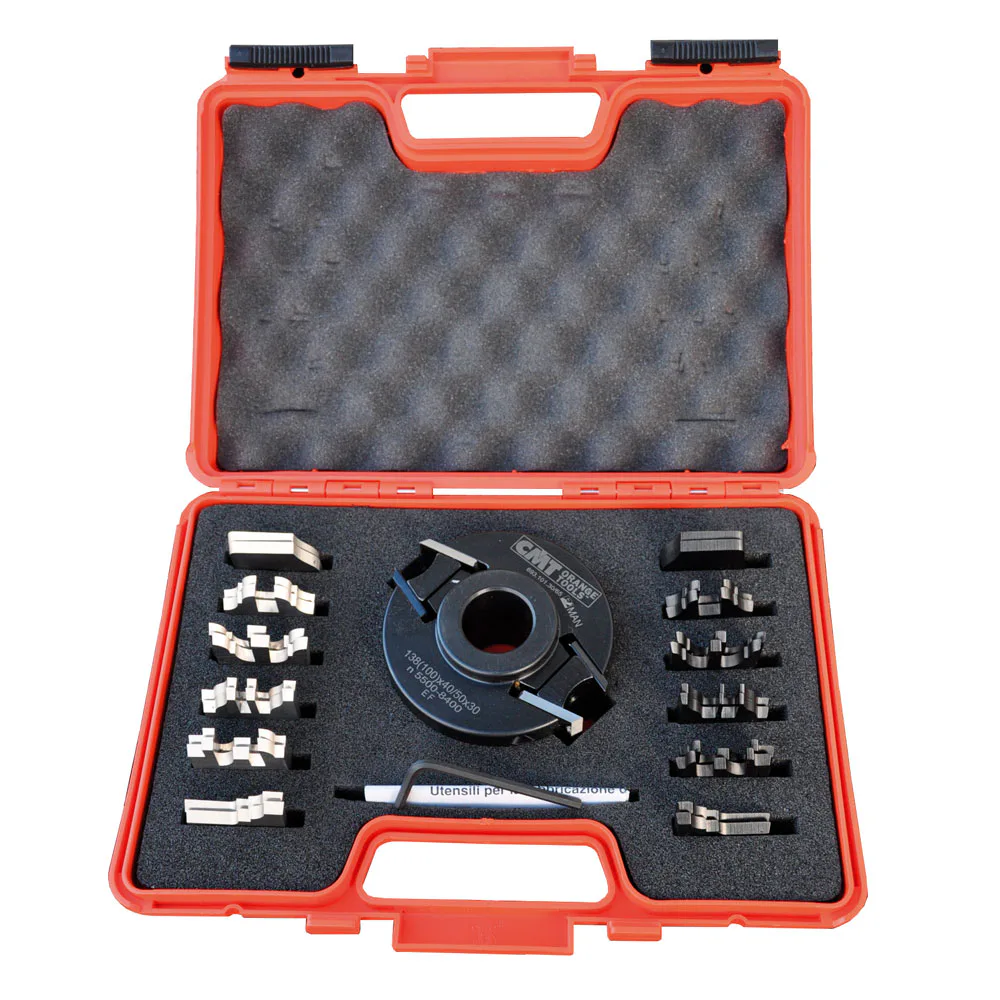 Frässet CMT Orange Tools 7 delar 100x40x30 Z2 693.013.04