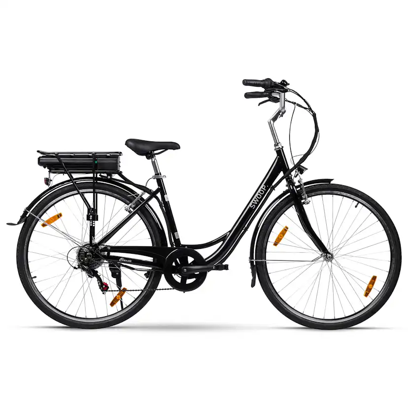 Elcykel Swoop Classic, dam 28" Svart