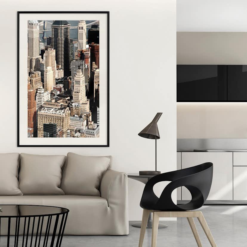 Poster Artgeist Affisch Bustling City