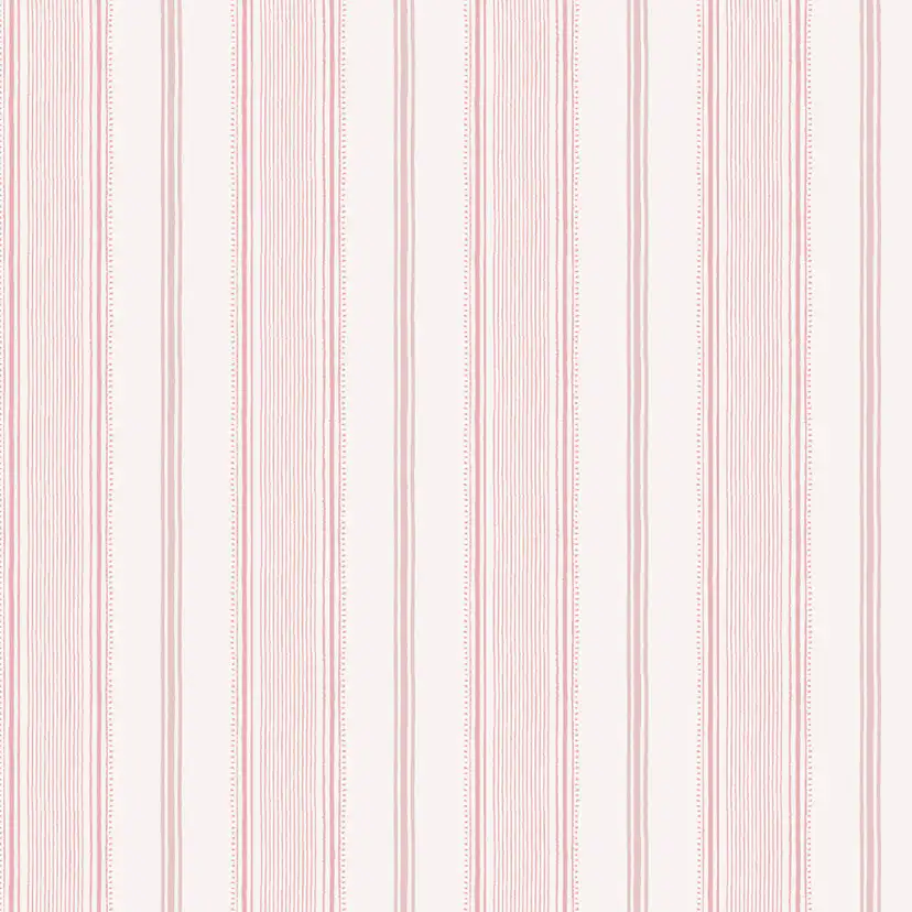 Tapet Laura Ashley Heacham Stripe Rosa