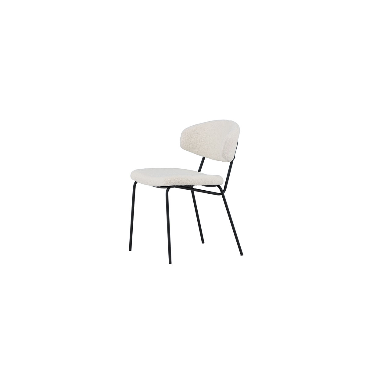 Matstol Venture Home Chico Stol i Boucle 2 st
