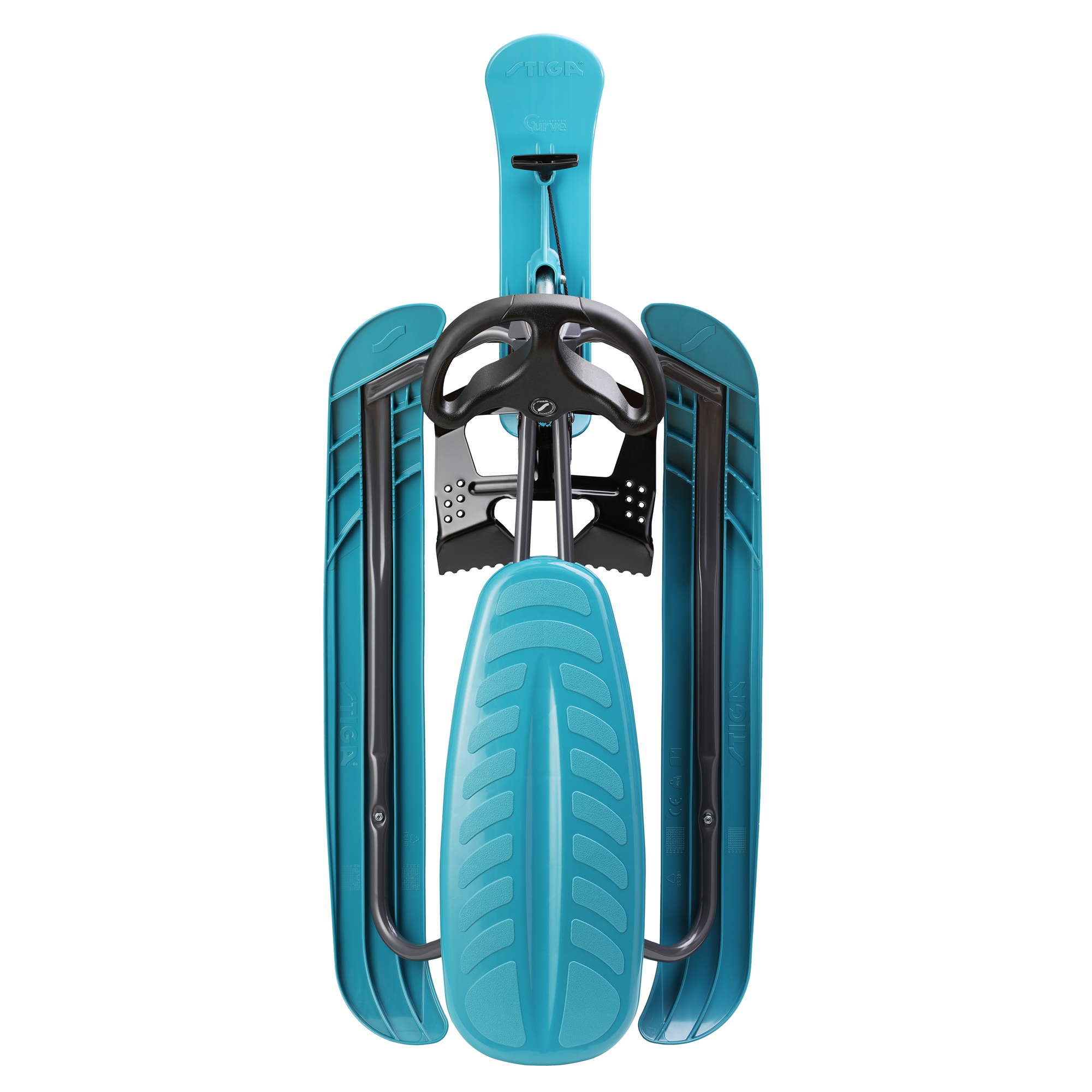 Snowracer STIGA Sports Curve Bio Gr Grey/Aqua