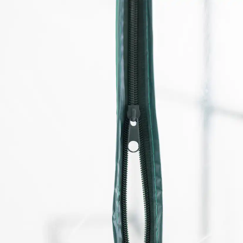 Plastväxthus Metalcraft 8 hyllor Transparent