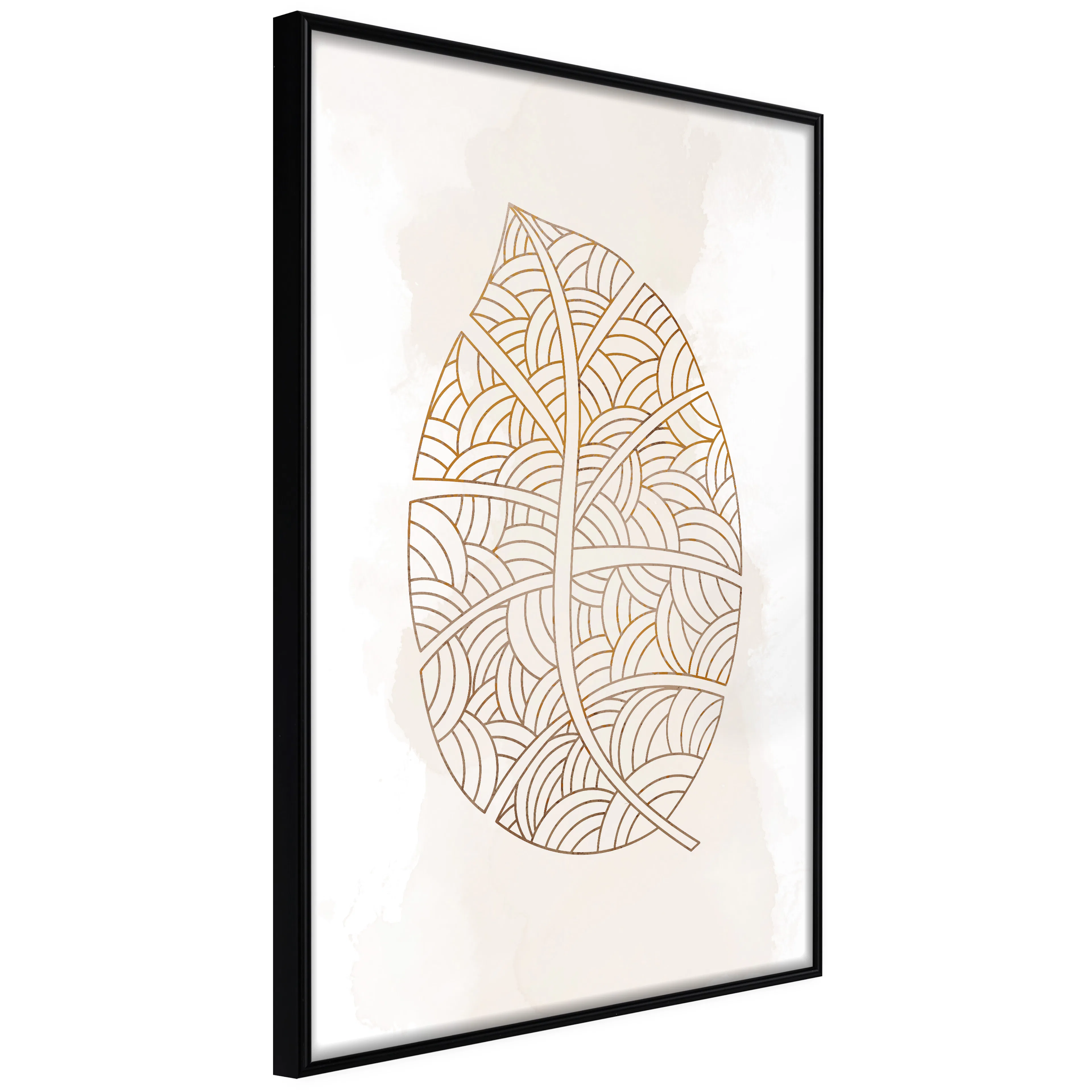 Affisch - Intricate Nature [Poster] 40x60 Svart ram, 40x60 cm