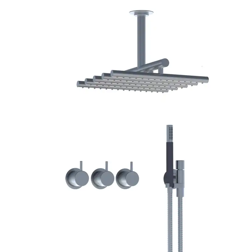 Takduschset Vola 5471R-051A för Inbyggnad