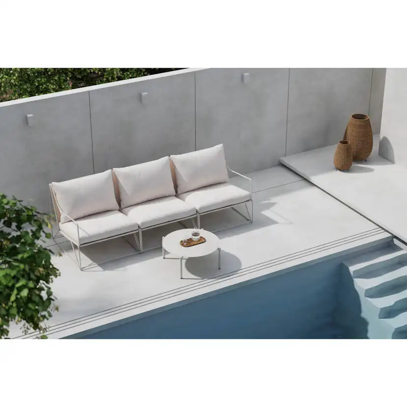 Loungegrupp Comfort Garden Usteryd Utesoffa 3-sits med Usteryd Soffbord