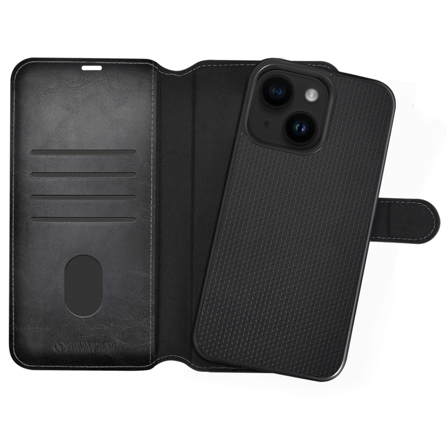Mobilskal Champion 2-in-1 Slim wallet iPhone 14