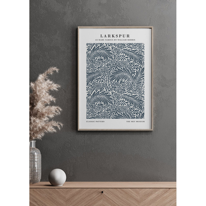 Poster Gallerix William Morris Larkspur