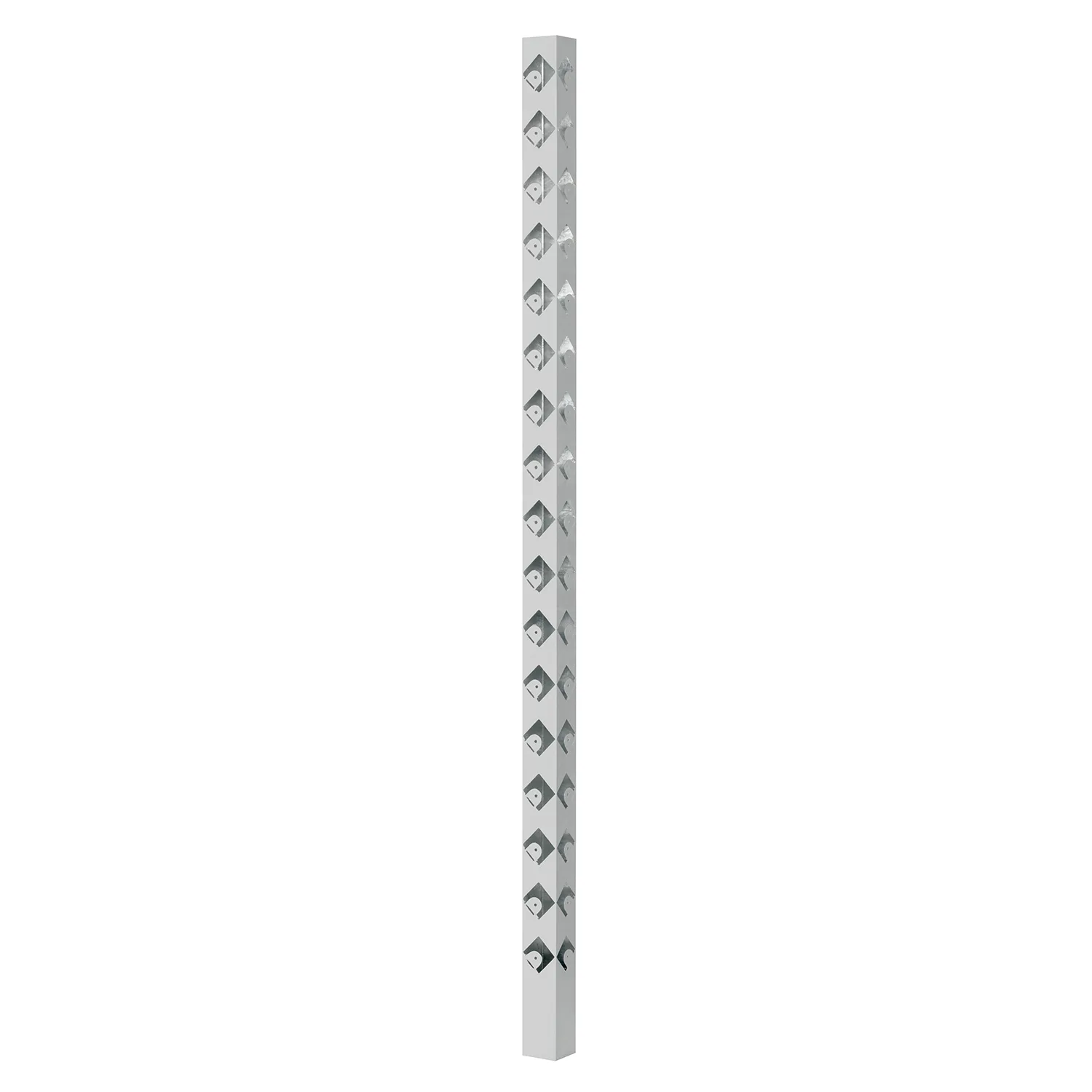 Staketstolpe Öckerö 1770mm vit 70x70 Hörn Vit, Höjd: 1770 mm