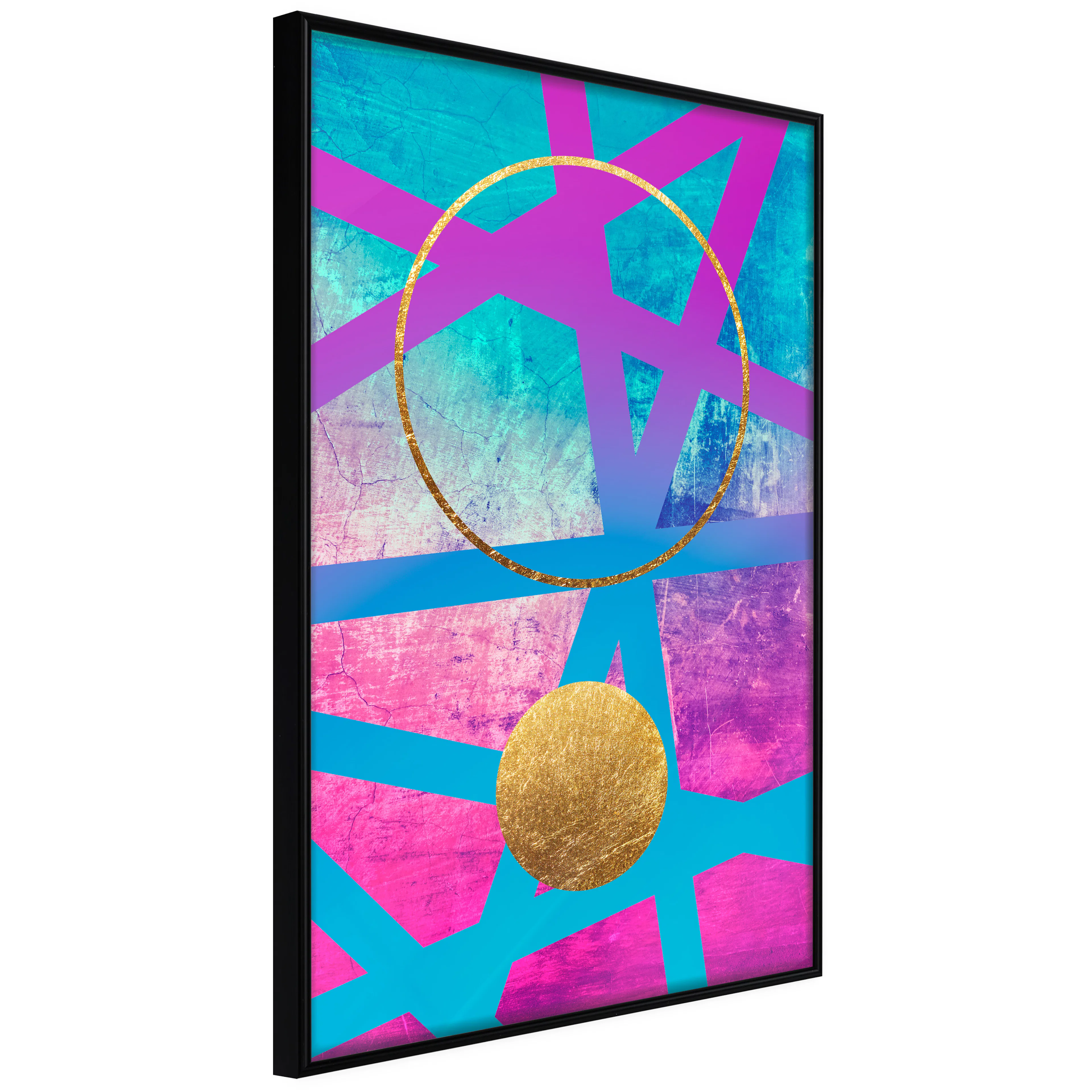 Affisch - Obstacle Course [Poster] 40x60 Svart ram, 40x60 cm