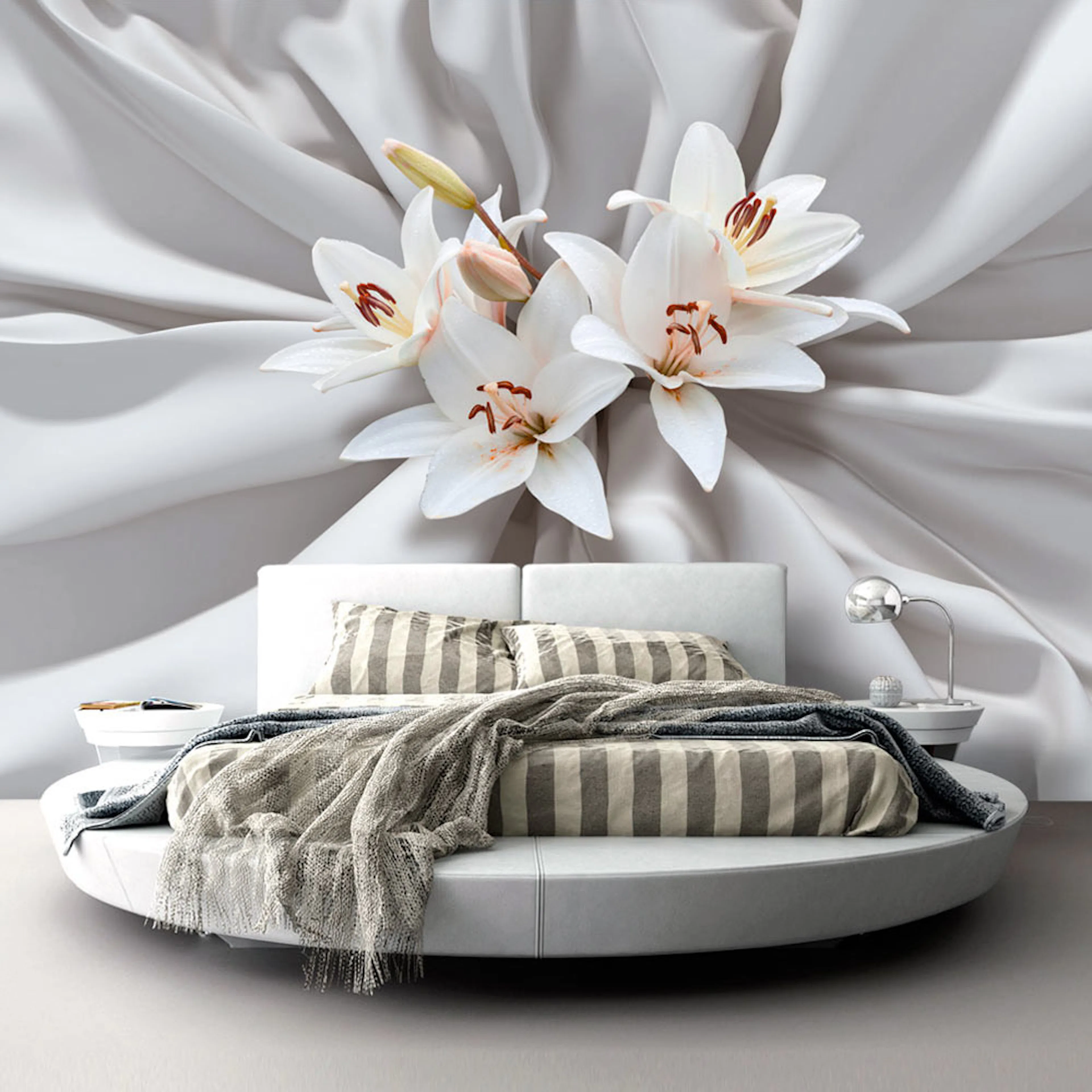 Fototapet Arkiio Självhäftande Sensual Lilies