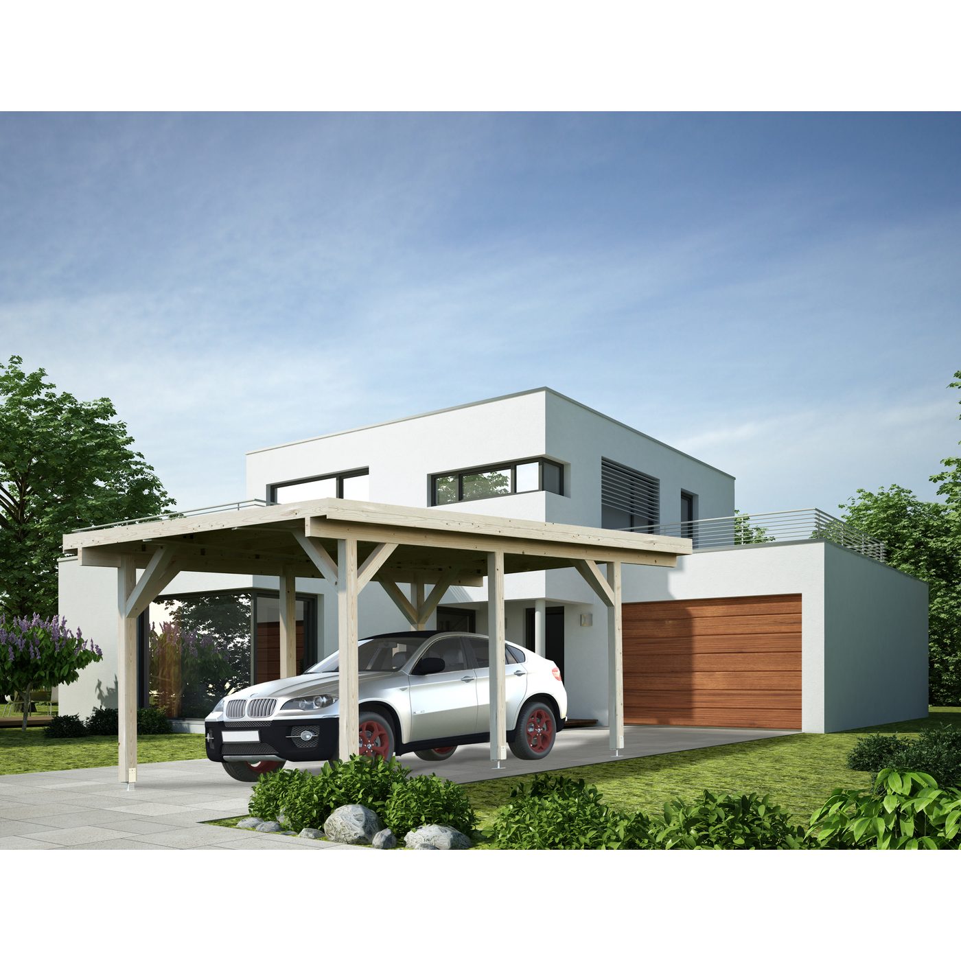 Carport Palmako Karl 11,7 m2