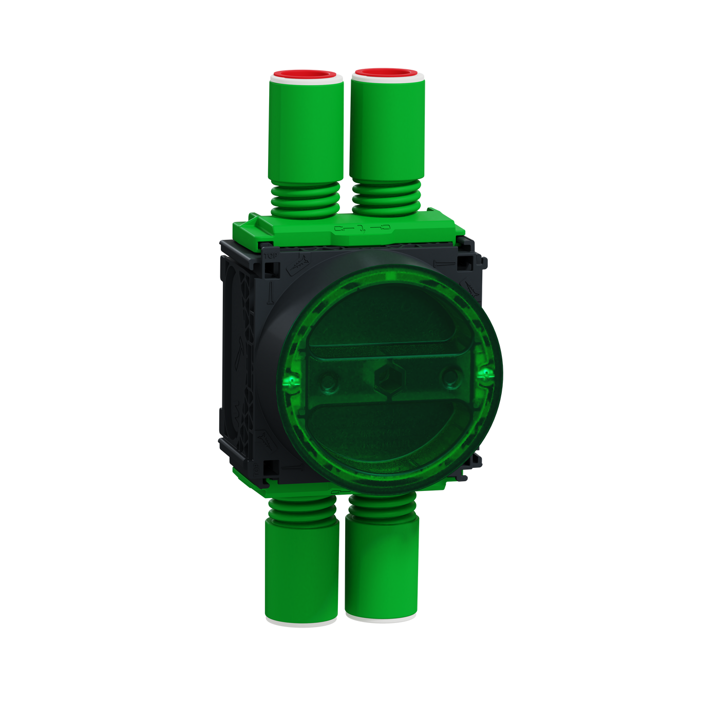 Apparatdosa Schneider Electric Multifix med lock för dubbel-/trippelgips 24-39mm