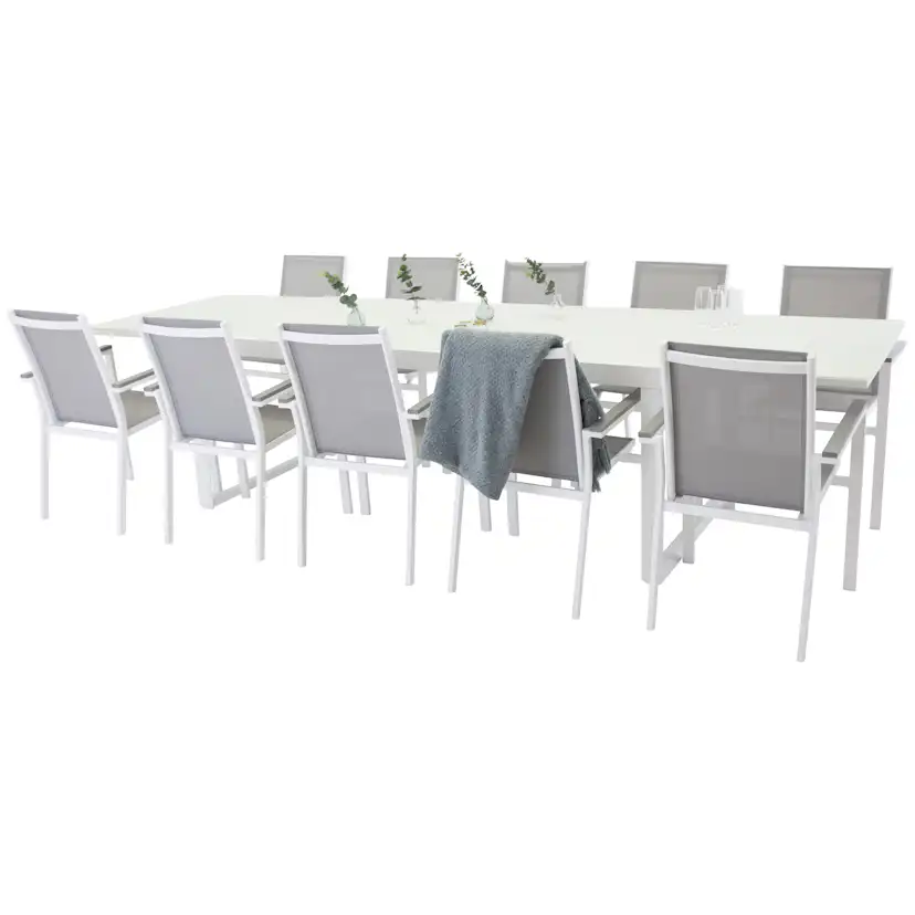 Matgrupp Venture Home Santorini 200/320 med 10 Pincy Stolar