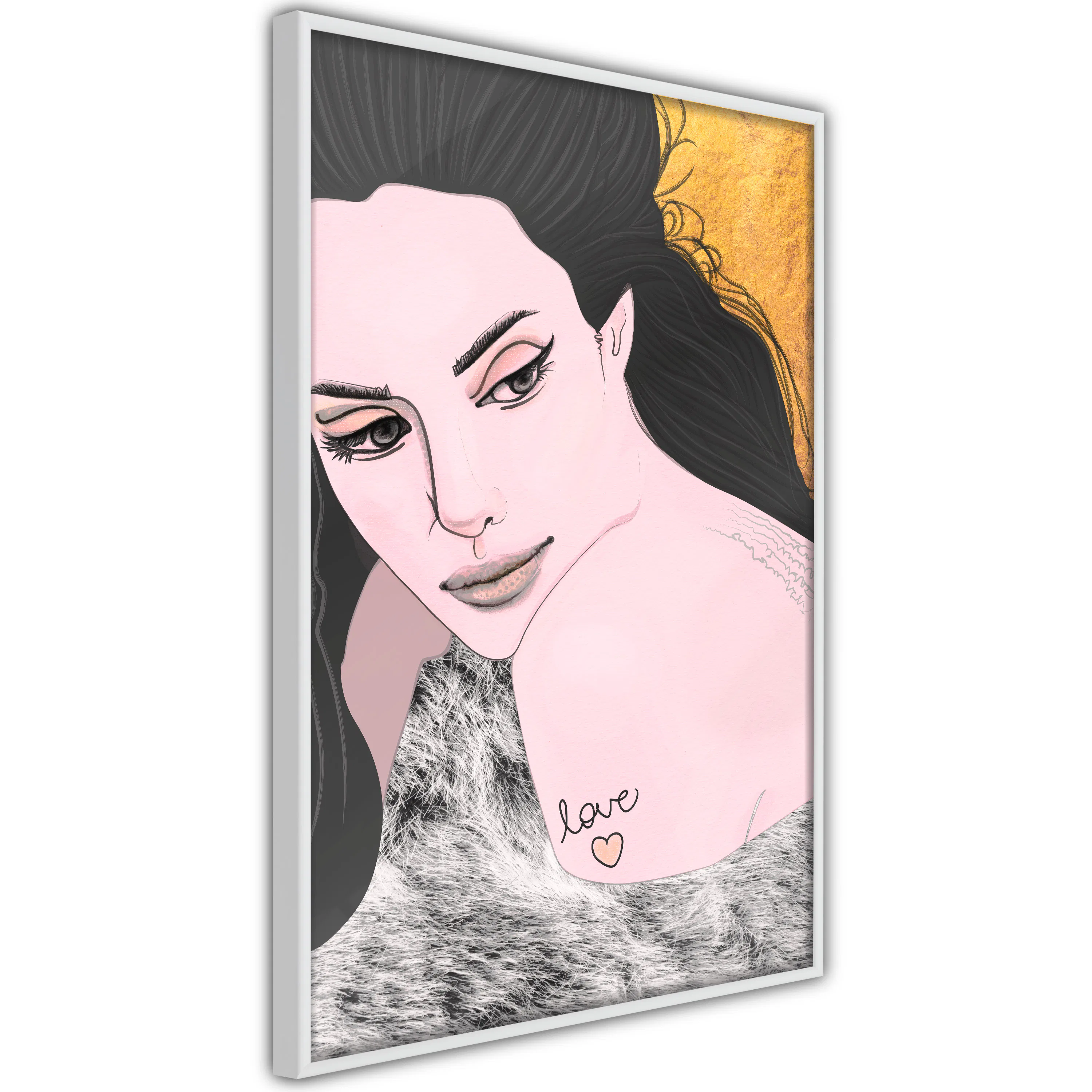 Poster Artgeist Affisch Sensual and Love