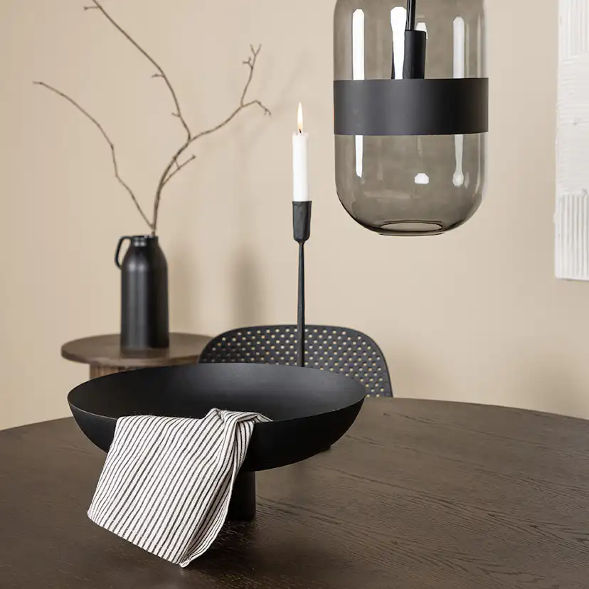 Matgrupp furniture/fashion Stone Rund med 4 Baltimore Stolar