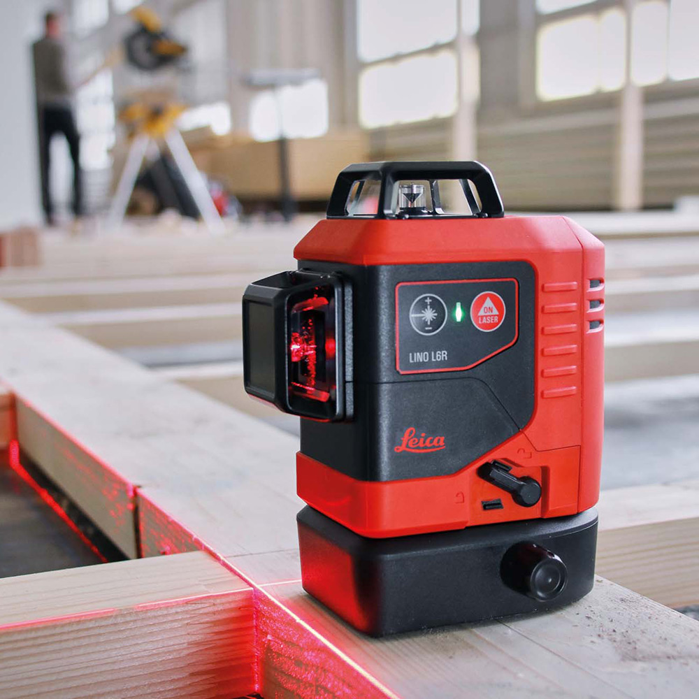 Multikorslaser Leica Lino Röd L6RS-1