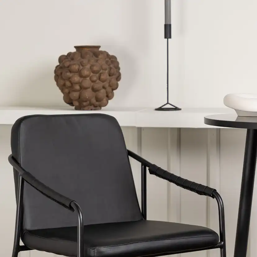 Matgrupp Venture Home Plaza Ø60 cm med 2 st Bella stolar