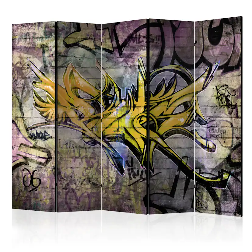 Rumsavdelare Arkiio Stunning Graffiti II 225x172 cm
