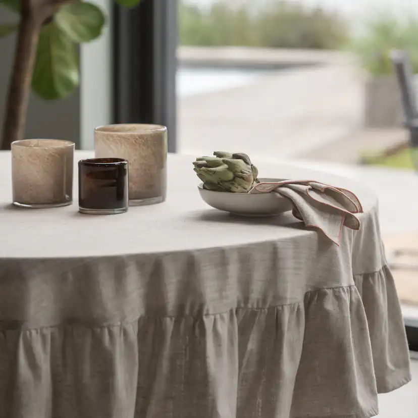 Bordsduk Svanefors Sabina 160x160 cm